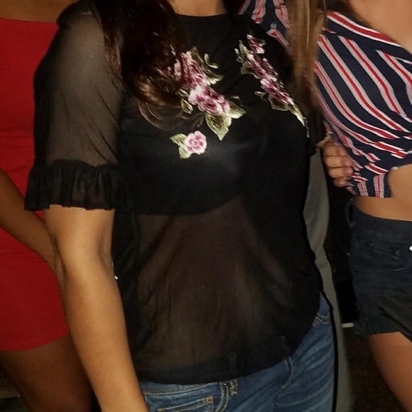 Bebe Black Top - Picture 5 of 7